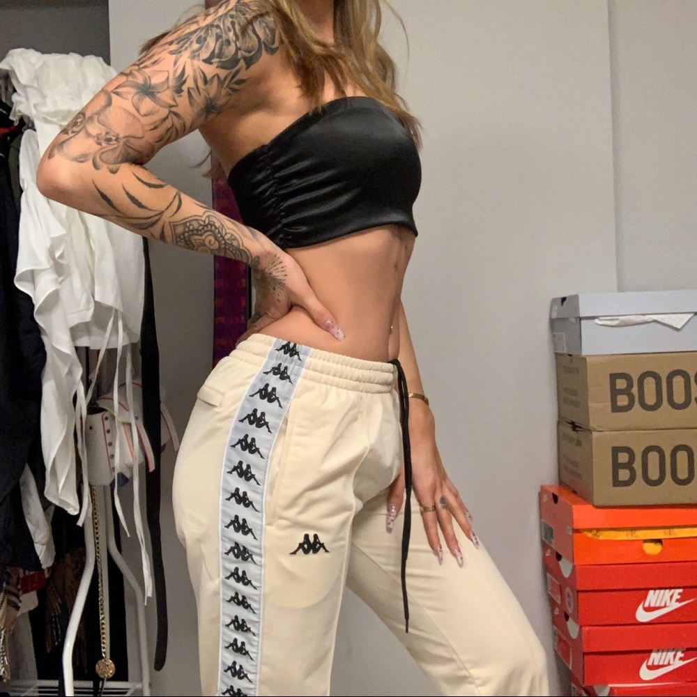 Kappa straight leg pants